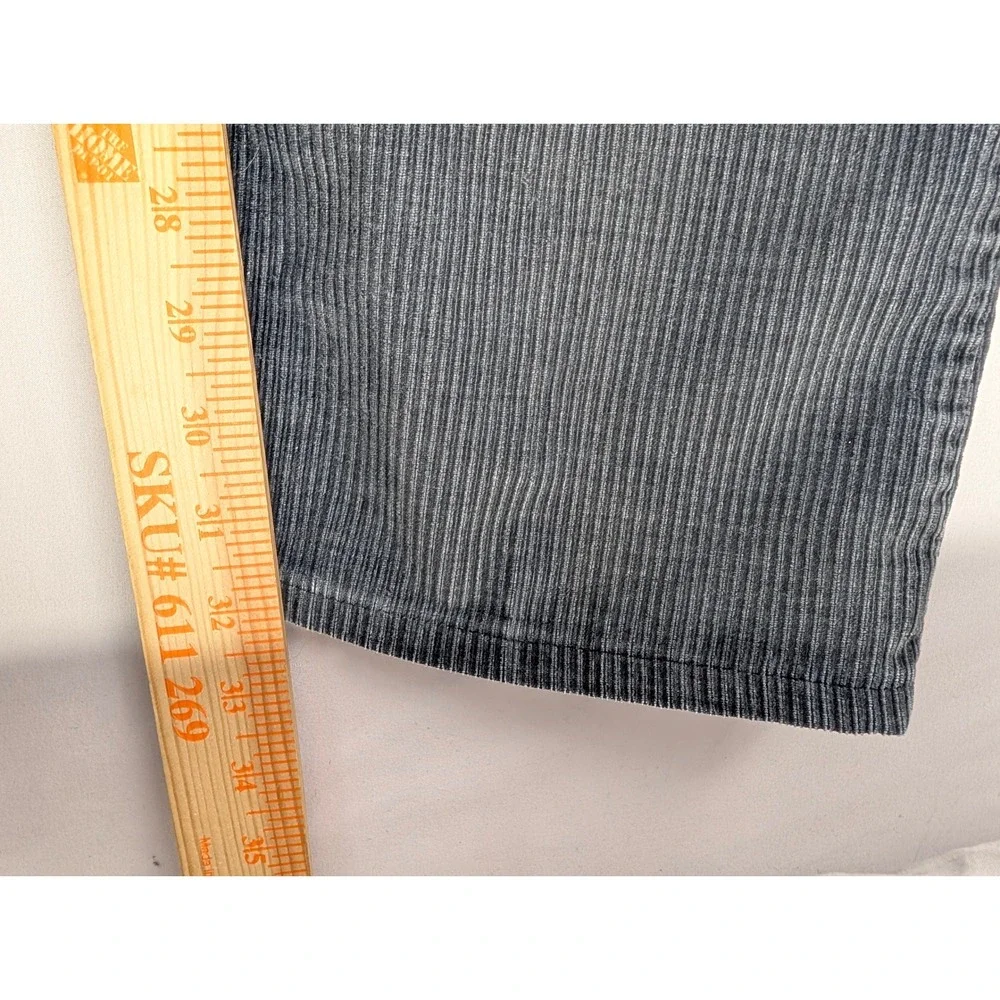 Vintage Levi's 519 Corduroy Pants Mens 38x32 Gray Straight Leg 80's USA Made